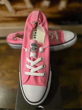NEW Converse Chuck Taylor All Star Shoreline Slip-On Pink Womens Size 7 A11543C
